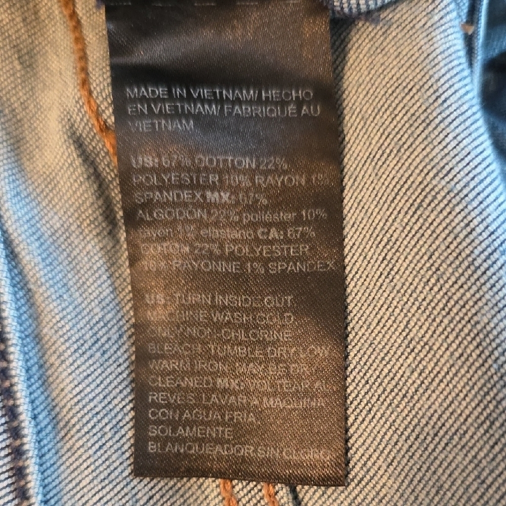 White House Black Market Light Blue Denim - Picture 4 of 4